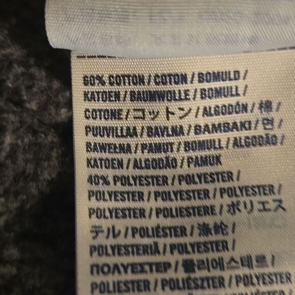 Abercrombie Charcoal Gray Shorts Embroidered Detail Vintage Medium - Picture 6 of 16